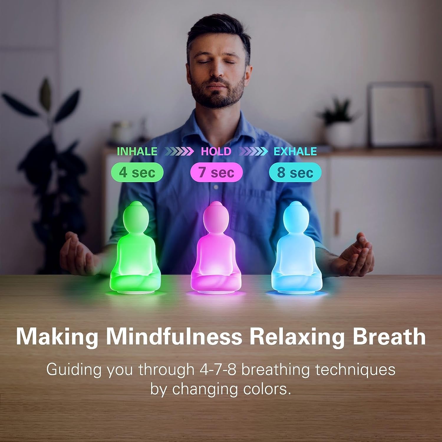 Mindful Breathing Yoga | 4-7-8 - Lighting Visual のレビューと価格