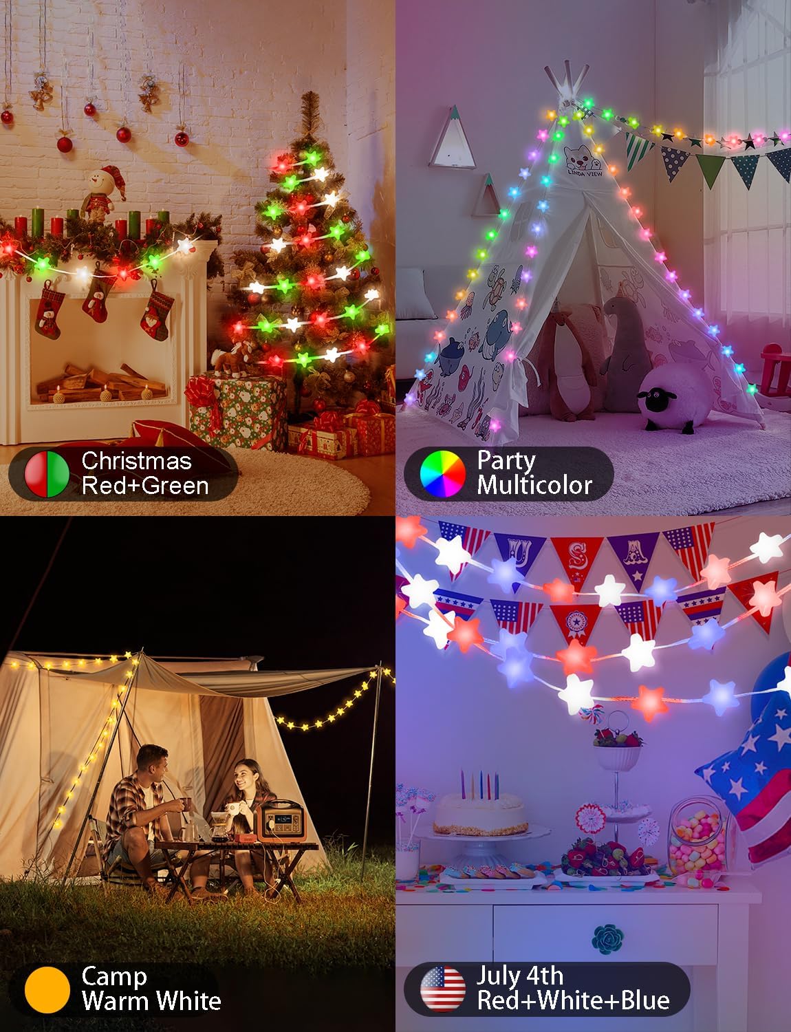 33Ft 16 Million Color Changing - Lighting Decoration In Bedroom のレビューと価格