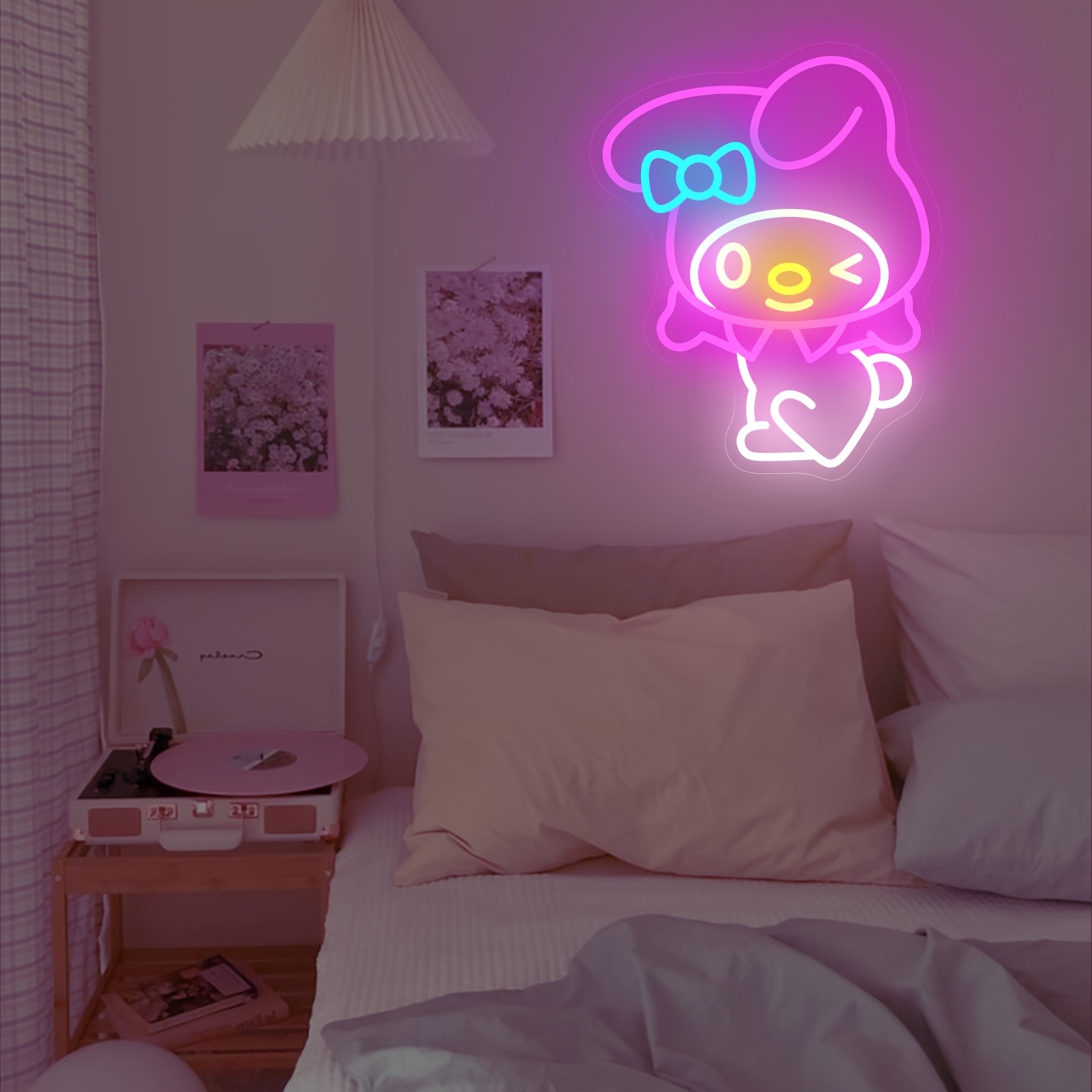 My Melody Neon Sign for Wall D - Bedroom Lighting Decor Ideas のレビューと価格