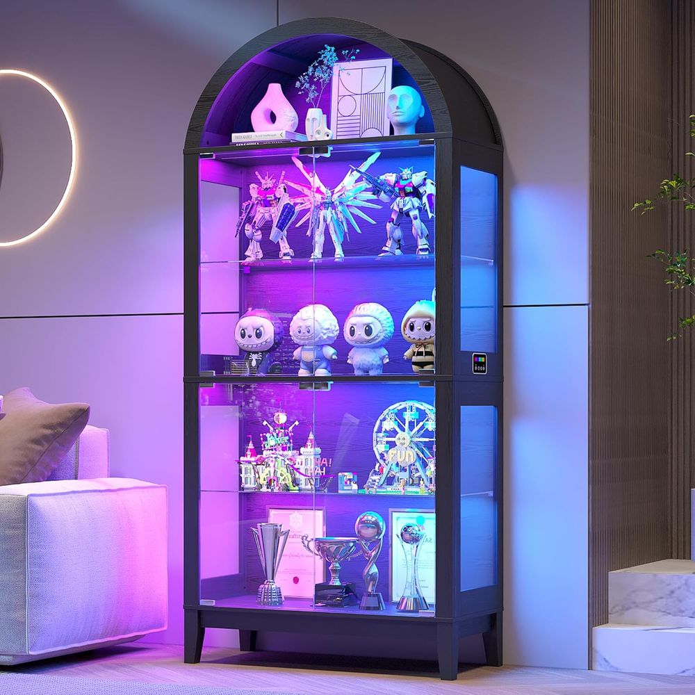 68.9 Arched 5-Tier Display Cab - Lighting & Home Decor Studio のレビューと価格