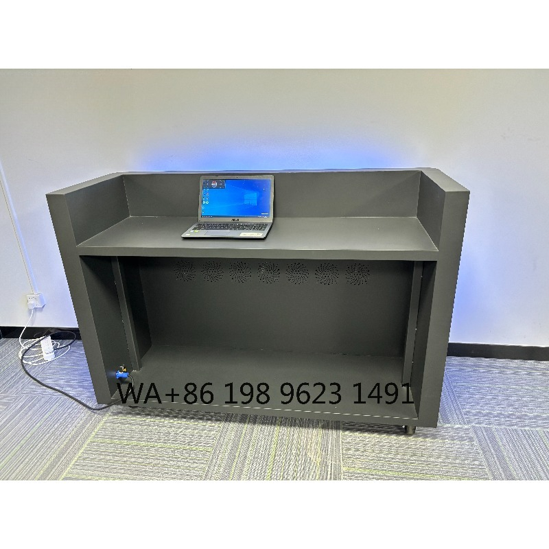 Portable DJ Booth Facade LED V - Lighting Decoration Stand のレビューと価格
