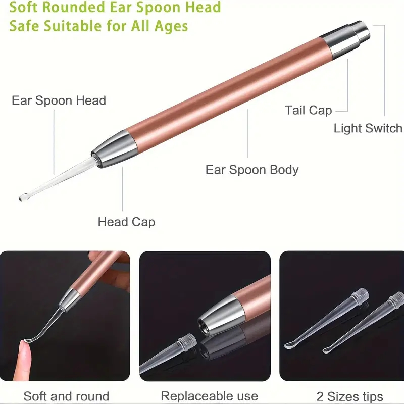 Stainless Steel Luminous Ear S - Lighting Visual のレビューと価格
