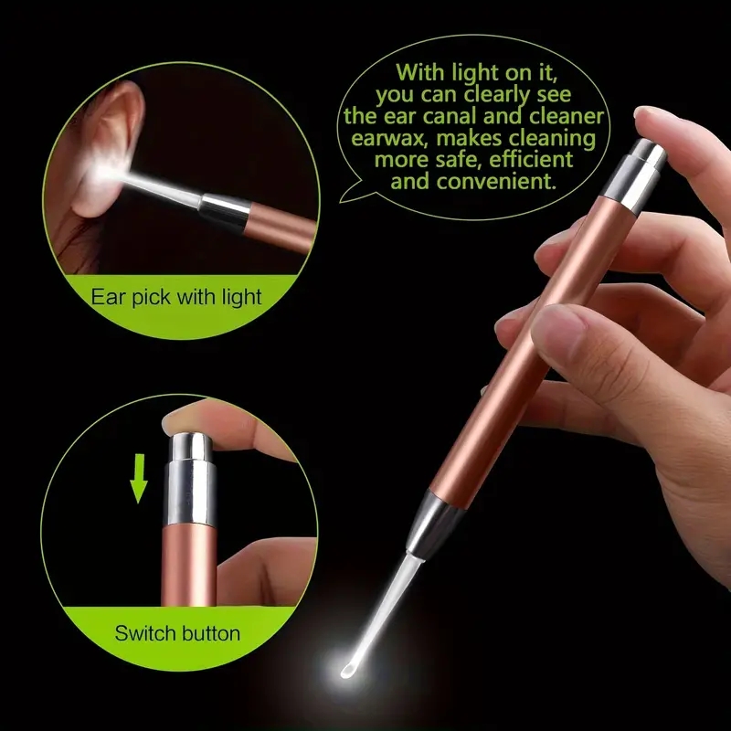 Stainless Steel Luminous Ear S - Lighting Visual のレビューと価格