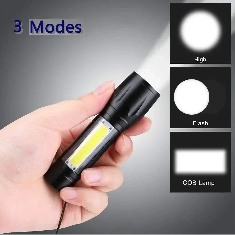 Portable COB+LED Camping Light - Lighting Christmas Decor のレビューと価格