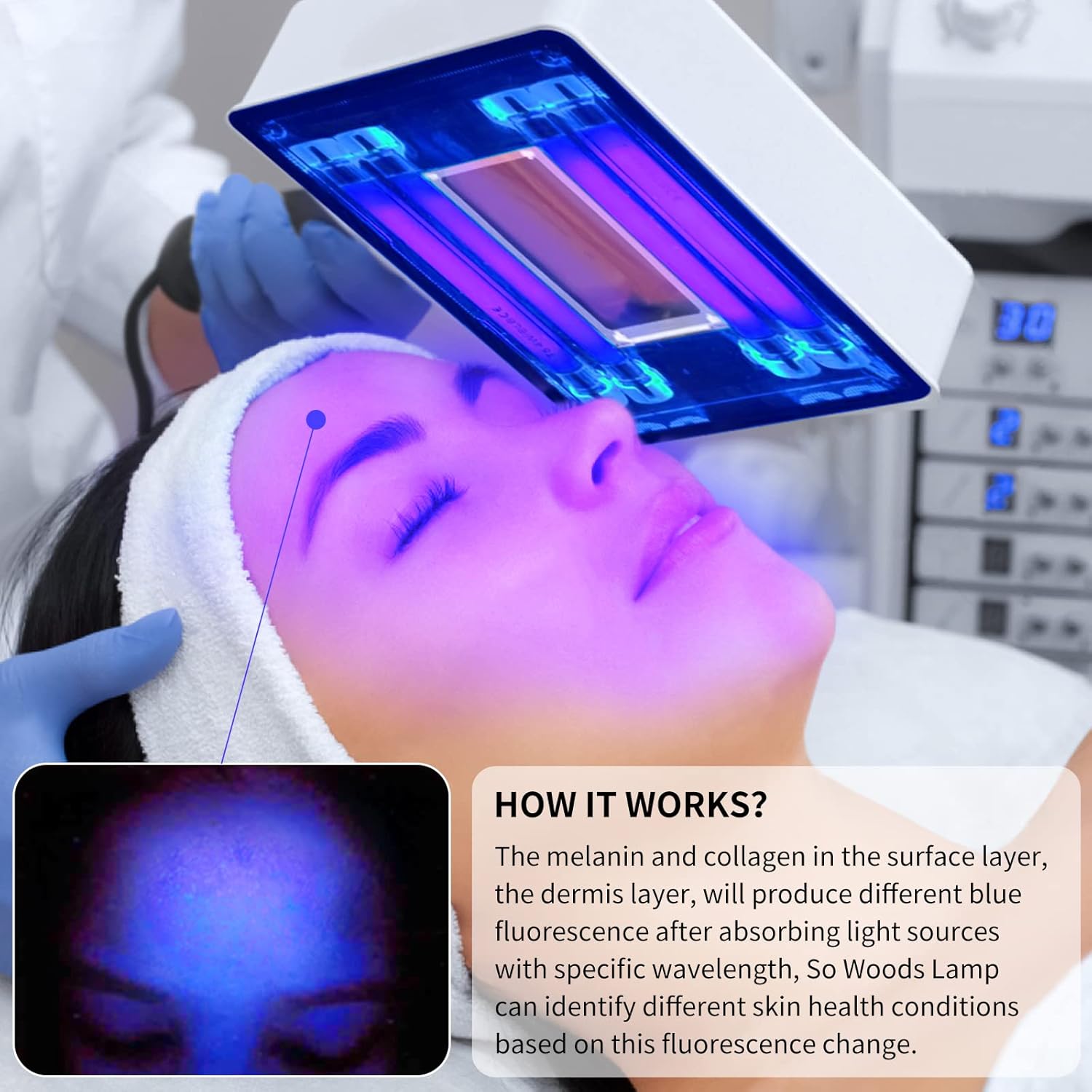 Woods Lamp Skin Analyzer,Magni - Lighting Jockey のレビューと価格