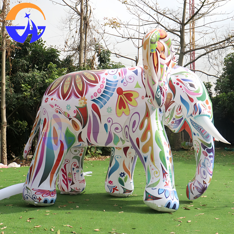 Colorful Giant Inflatable Elep - Decor Lighting The Parade のレビューと価格