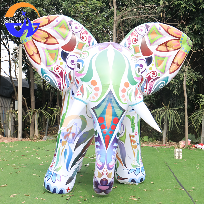 Colorful Giant Inflatable Elep - Decor Lighting The Parade のレビューと価格