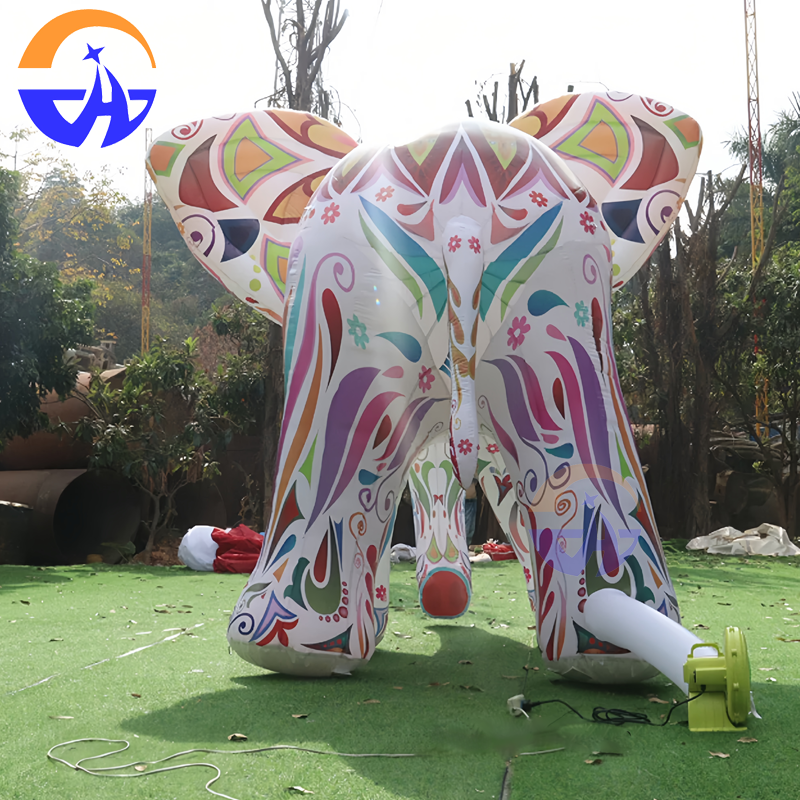 Colorful Giant Inflatable Elep - Decor Lighting The Parade のレビューと価格