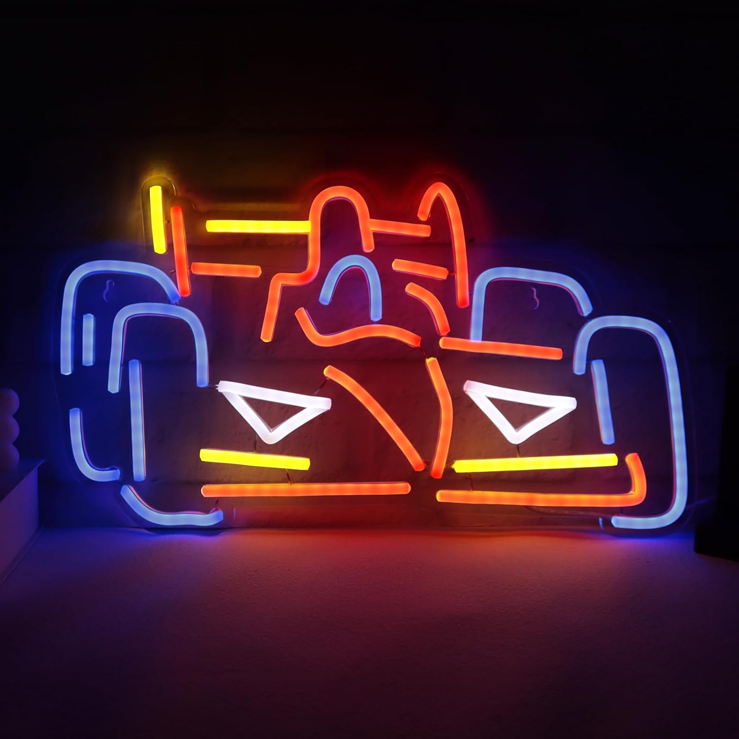 Formula Cars Neon Signs Go Kar - Decor Kart Lighting のレビューと価格