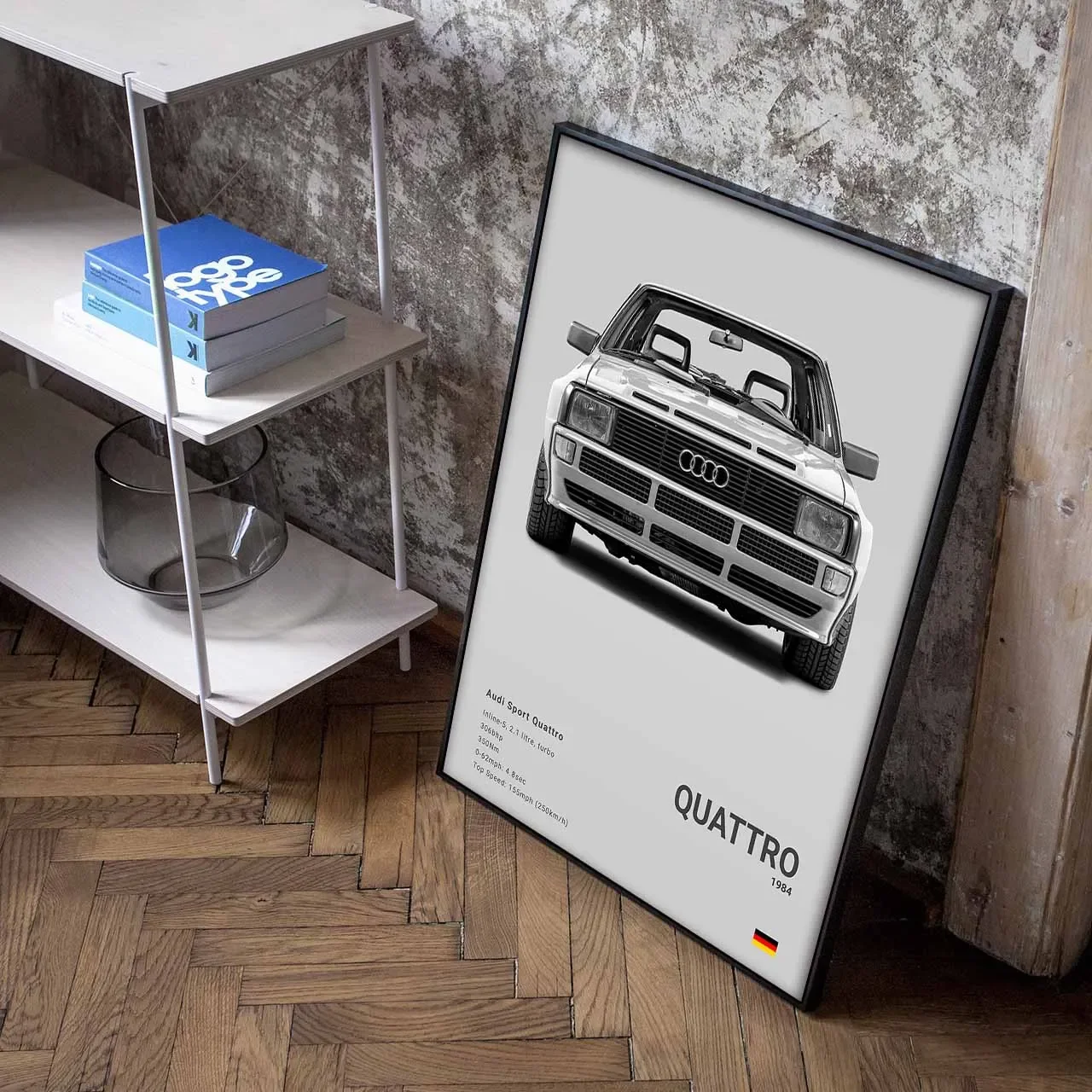 Pop German Cars Rs3 Car Photog - Lighting Mcqueen Wall Decor のレビューと価格