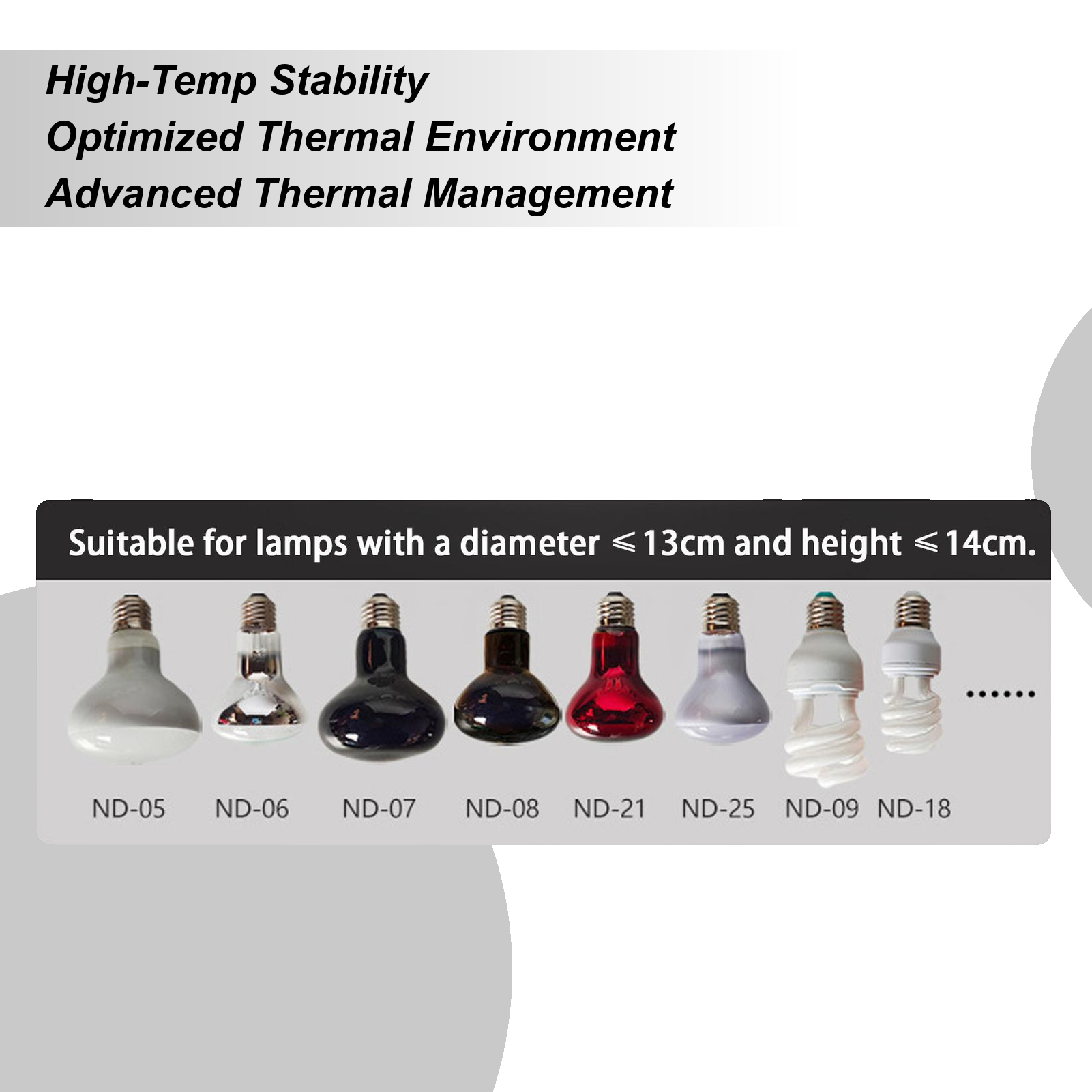 Heat Lamp Shade For Reptiles T - Gecko Lighting & Decor のレビューと価格