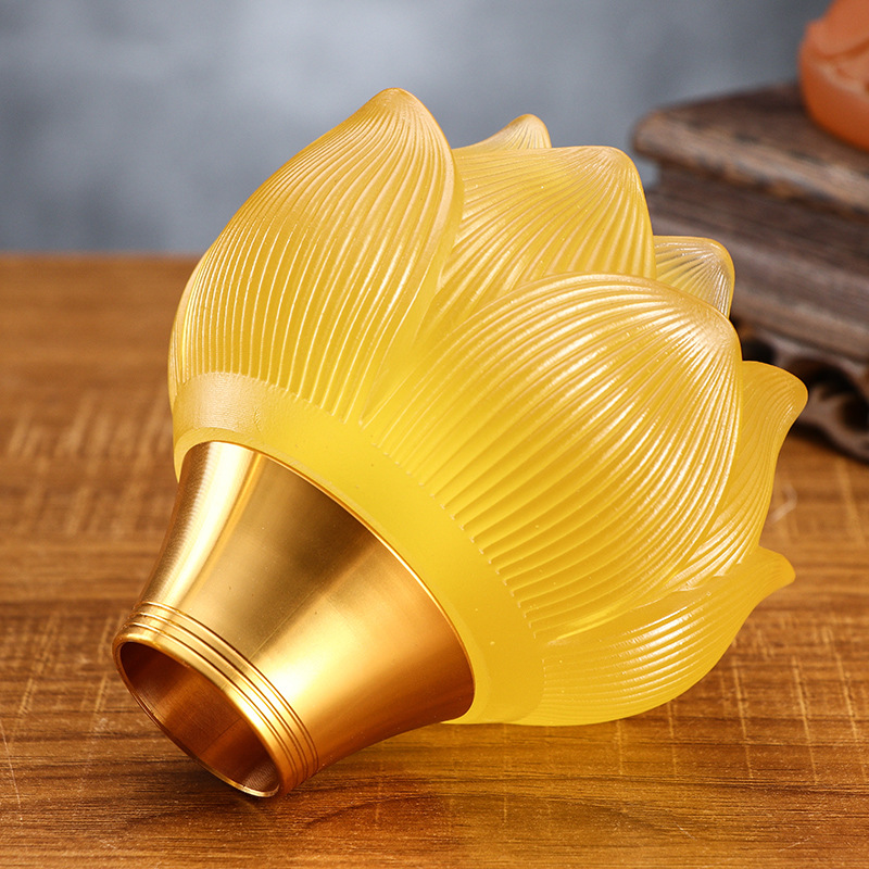 2pcs/lot Wholesale Glass Lotus - Home Decor Lighting Manufacturer のレビューと価格