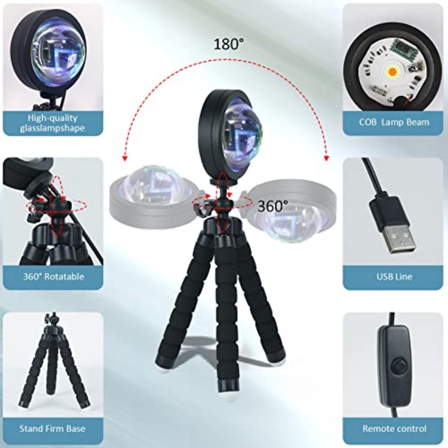 Lamp Projection Rotation LED R - Lighting Decoration Stand のレビューと価格