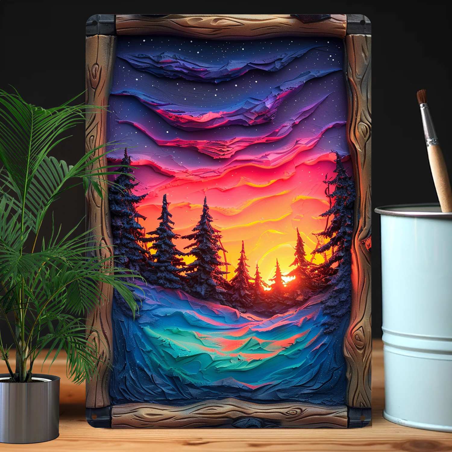 Northern Lights Art Piece, Met - Bathroom Lighting Decor Ideas のレビューと価格