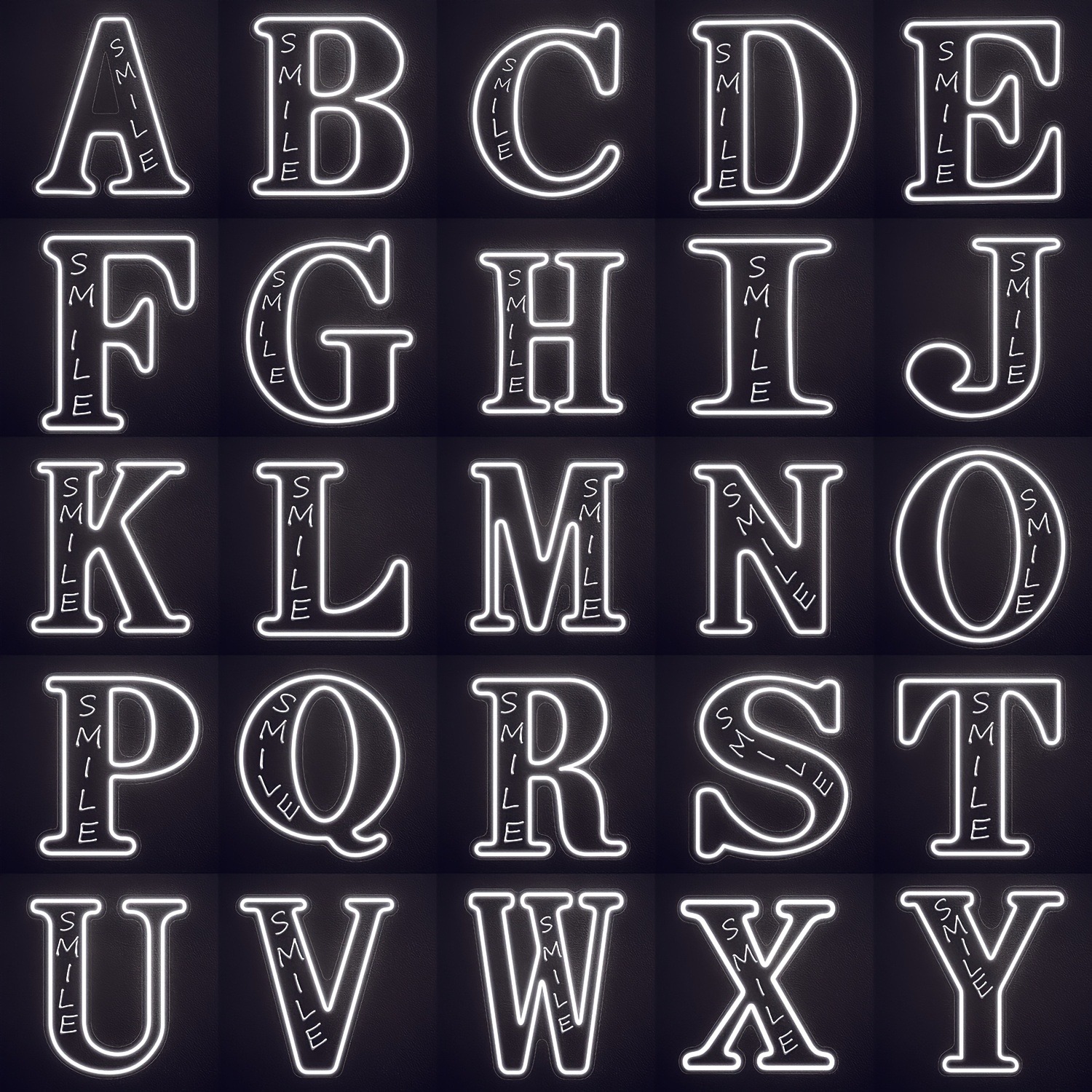 Custom 26 Letters 3D Embossed  - Lighting Christmas Decor のレビューと価格