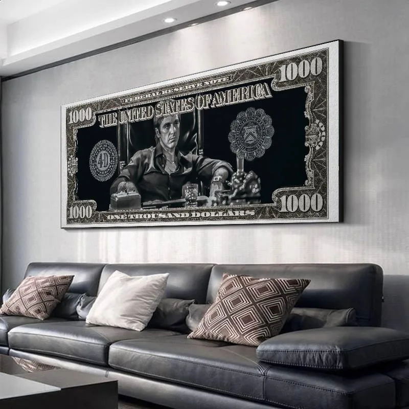 Classic Movie, Scarface Tony M - Lighting Mcqueen Wall Decor のレビューと価格