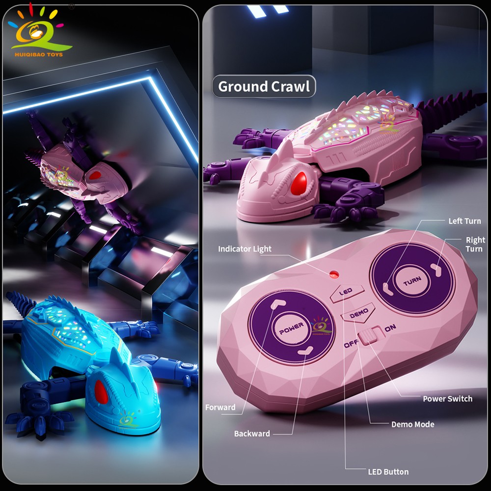RC Electric Gecko Toy  Feature - Gecko Lighting & Decor のレビューと価格