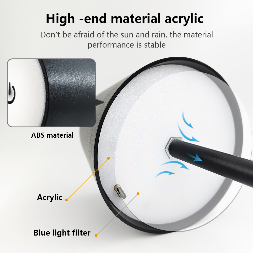 LED Rechargeable Desk Light Wi - Lighting Decoration In Bedroom のレビューと価格