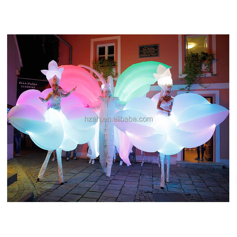 Fancy White Inflatable Flower  - Decor Lighting The Parade のレビューと価格