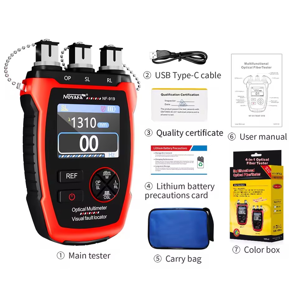 Noyafa NF-919 Optical Power Me - Lighting Visual のレビューと価格