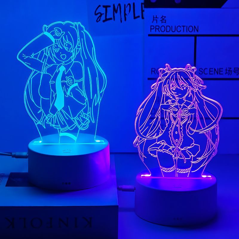 Hatsune Miku anime cartoon cut - Lighting Decoration Stand のレビューと価格