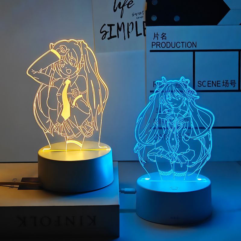 Hatsune Miku anime cartoon cut - Lighting Decoration Stand のレビューと価格