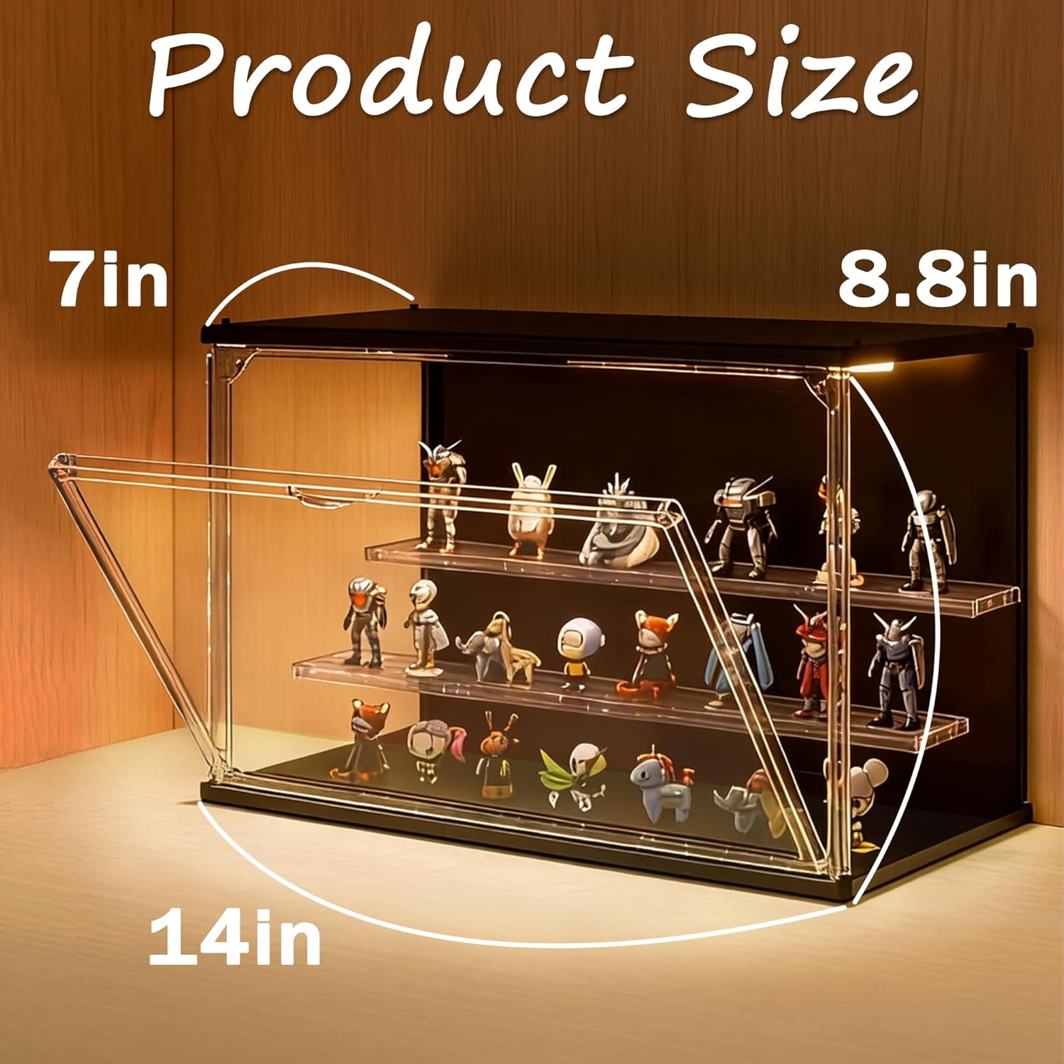 3-Tier Stackable LED Display C - Lighting & Home Decor Studio のレビューと価格