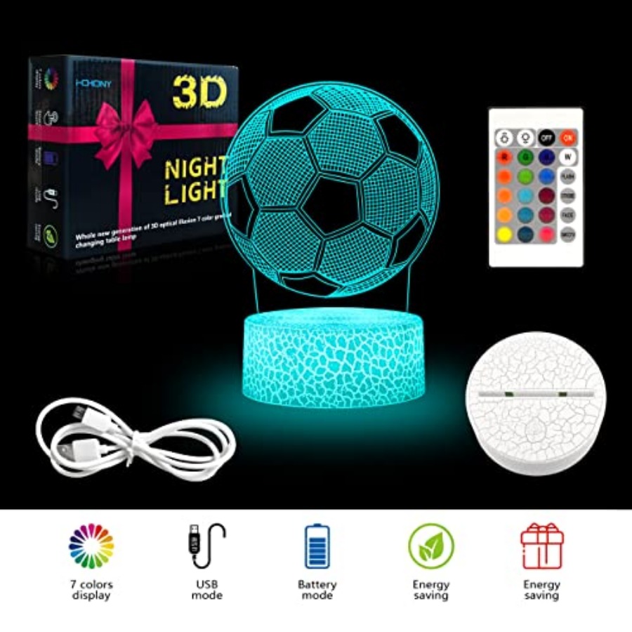 Soccer Gifts Night Light for,3 - Lighting Decoration In Bedroom のレビューと価格
